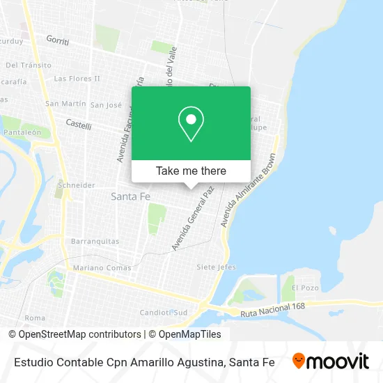 Estudio Contable Cpn Amarillo Agustina map