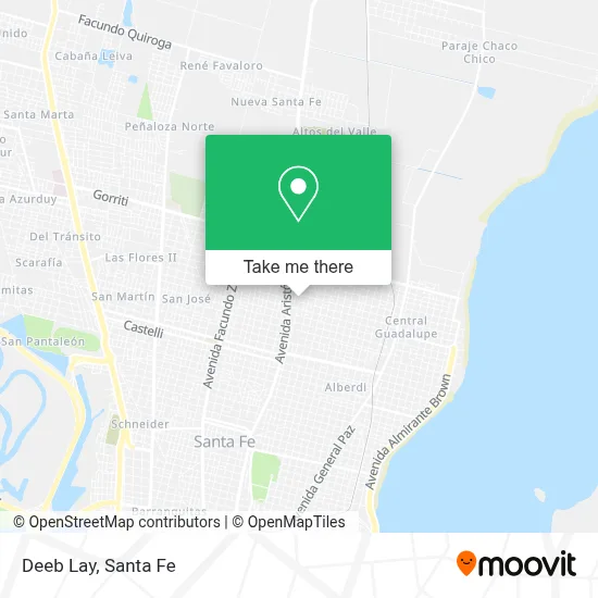 Deeb Lay map
