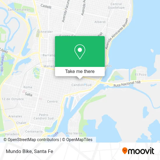 Mundo Bike map