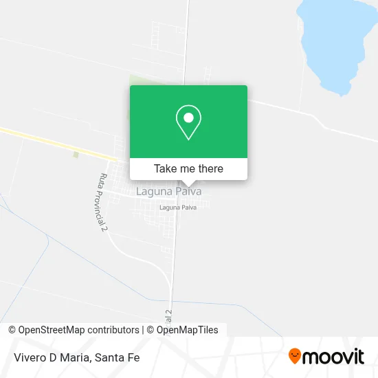 Vivero D Maria map