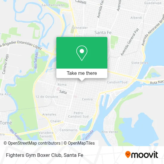 Fighters Gym Boxer Club map