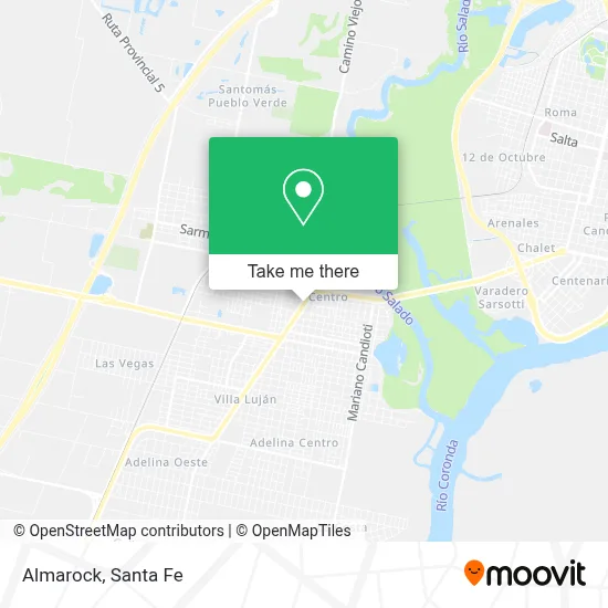 Almarock map