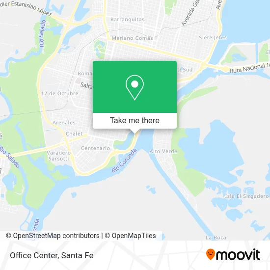 Office Center map