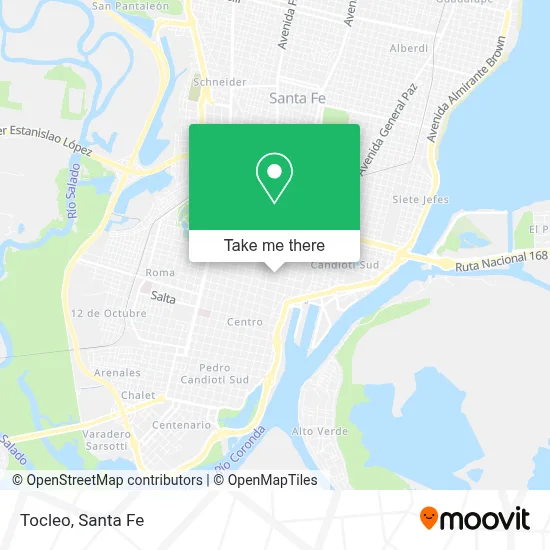 Tocleo map