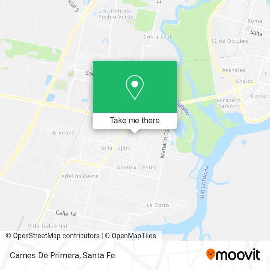 Carnes De Primera map