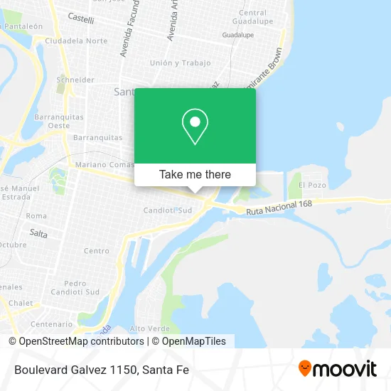 Boulevard Galvez 1150 map