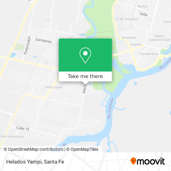Mapa de Helados Yampi