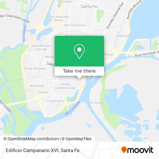 Edificio Campanario XVI map