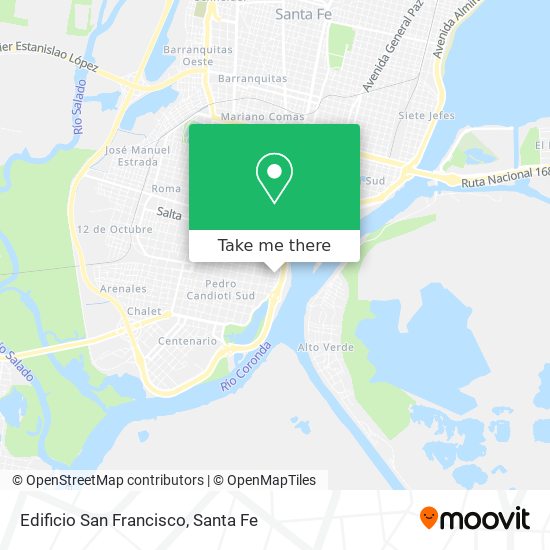 Edificio San Francisco map
