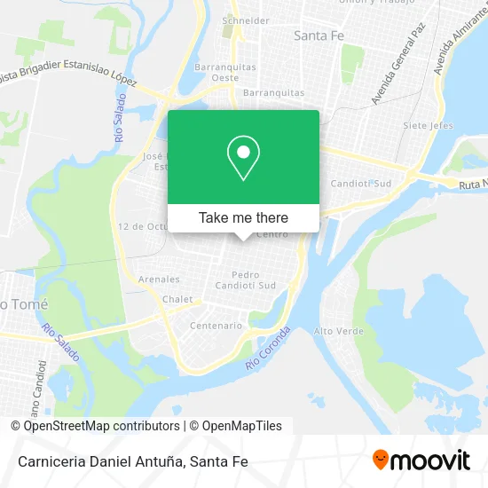 Carniceria Daniel Antuña map