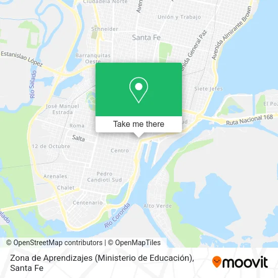 Mapa de Zona de Aprendizajes (Ministerio de Educación)