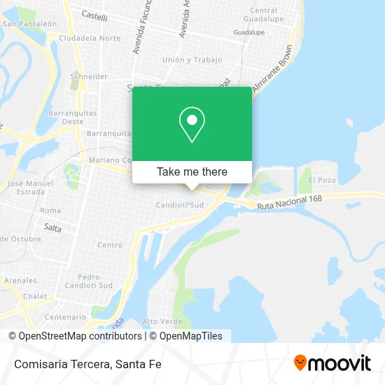 Comisaria Tercera map