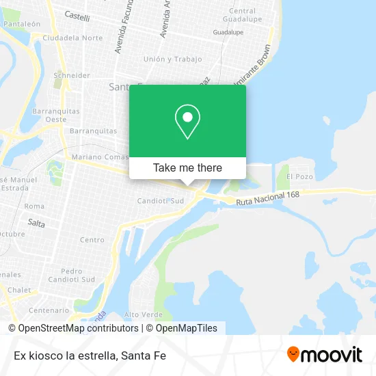 Ex  kiosco la estrella map