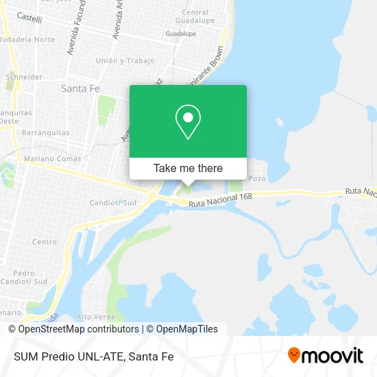 SUM Predio UNL-ATE map