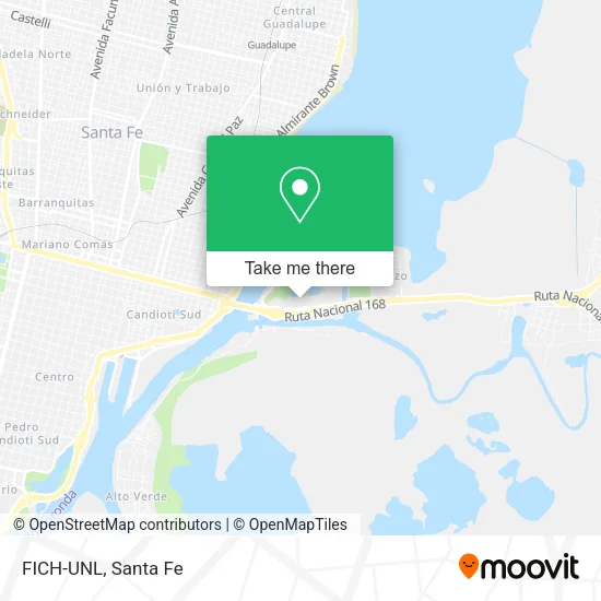 FICH-UNL map