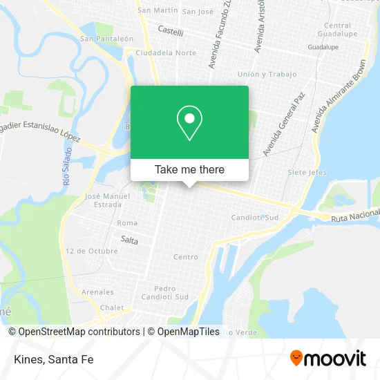 Kines map