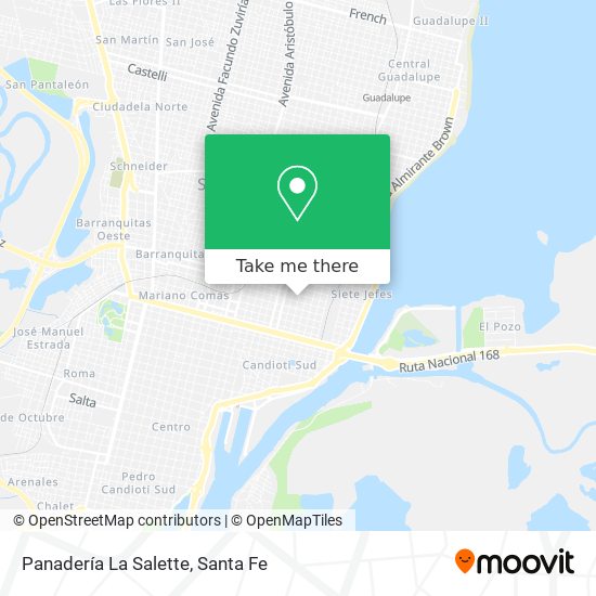 Panadería La Salette map