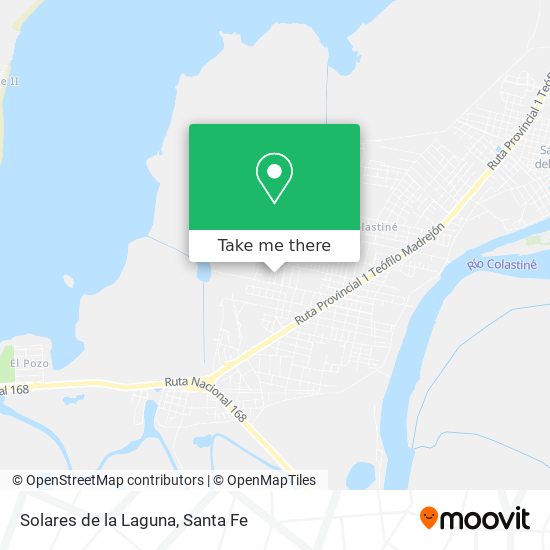 Solares de la Laguna map