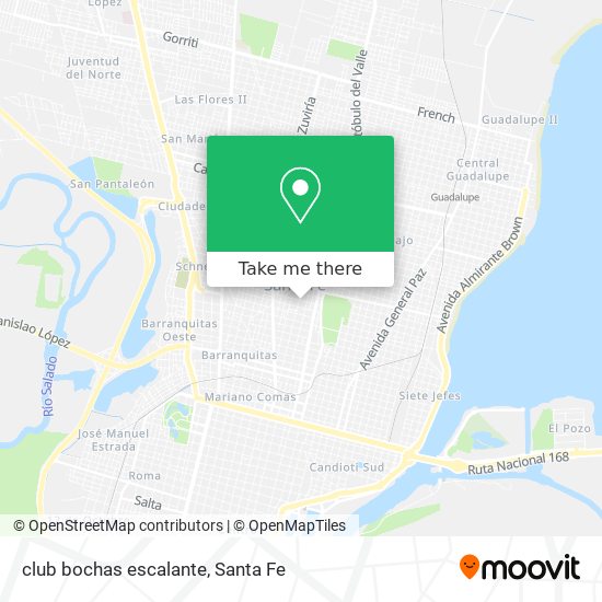 club bochas escalante map