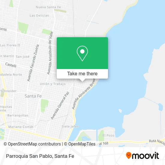 Parroquia San Pablo map