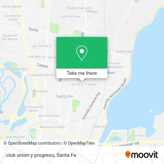 club union y progreso map