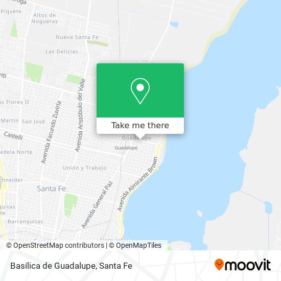 Basílica de Guadalupe map