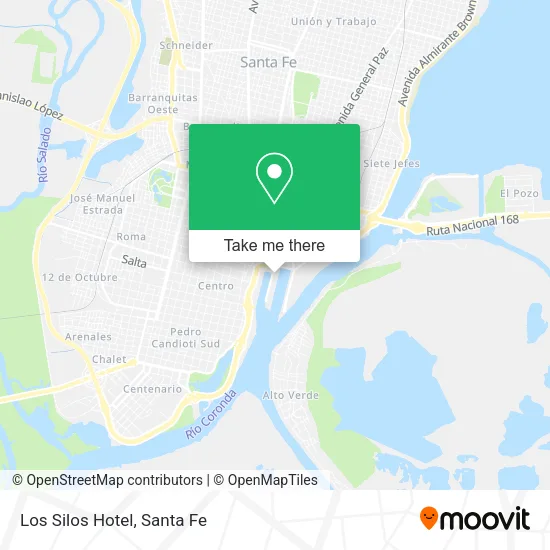 Mapa de Los Silos Hotel