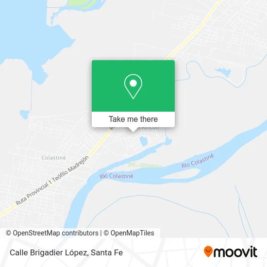 Calle Brigadier López map