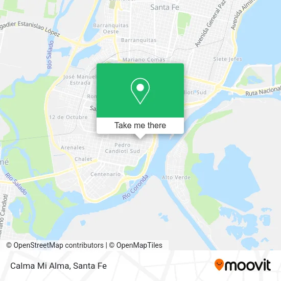 Calma Mi Alma map