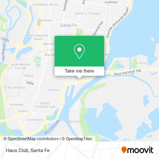 Haus Club map