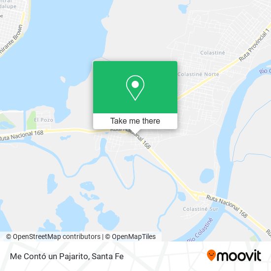 Me Contó un Pajarito map