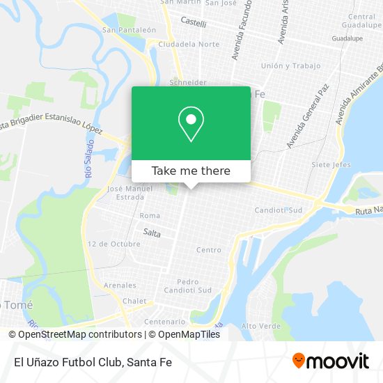 El Uñazo Futbol Club map