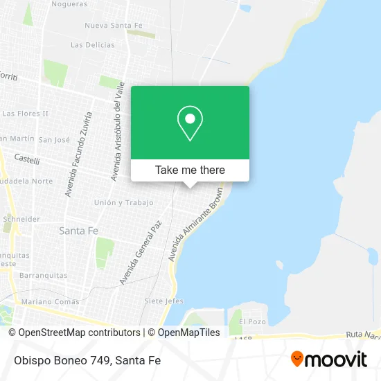 Obispo Boneo 749 map