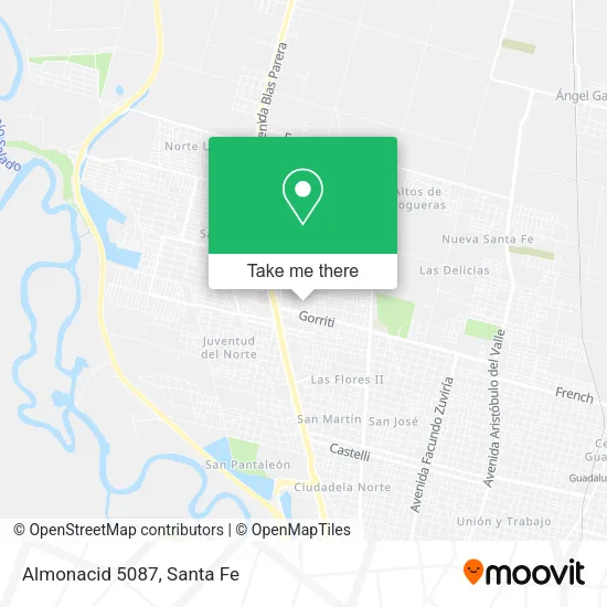Almonacid 5087 map