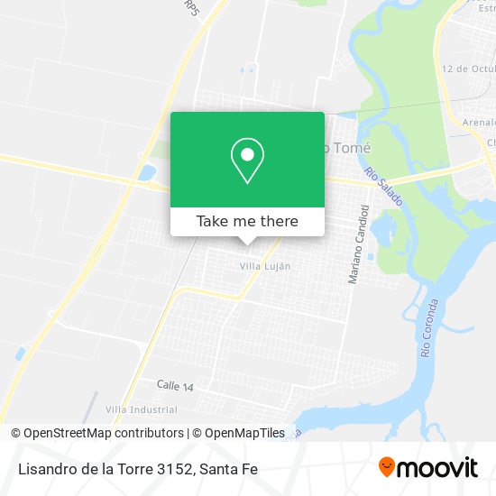 Lisandro de la Torre 3152 map