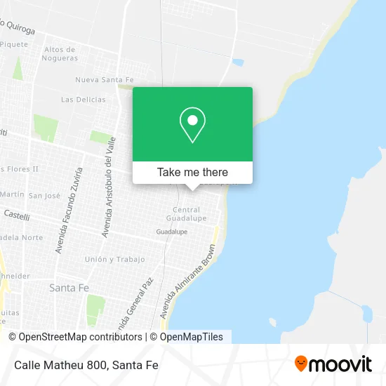 Calle Matheu 800 map