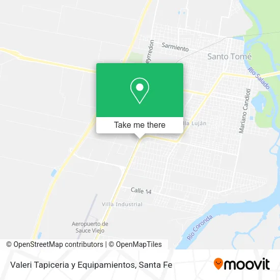 Valeri Tapiceria y Equipamientos map
