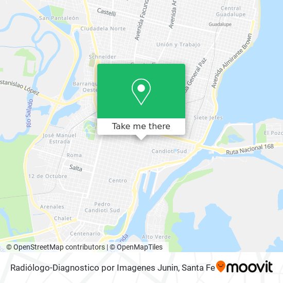 Mapa de Radiólogo-Diagnostico por Imagenes Junin