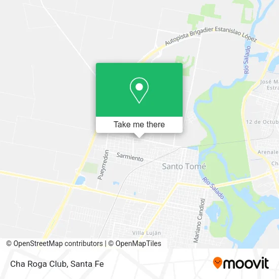 Cha Roga Club map