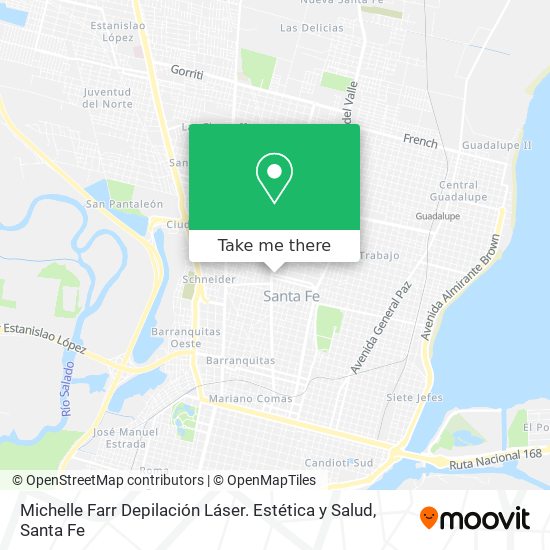 Michelle Farr Depilación Láser. Estética y Salud map