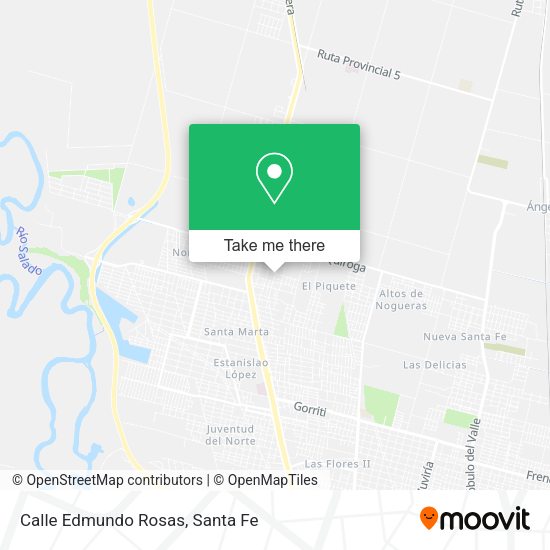 Calle Edmundo Rosas map