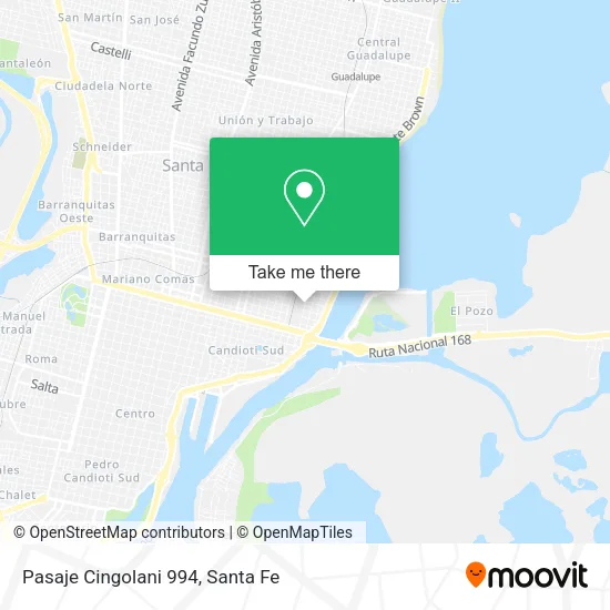 Pasaje Cingolani 994 map