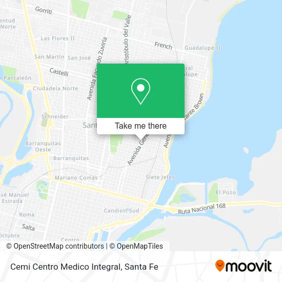 Cemi Centro Medico Integral map