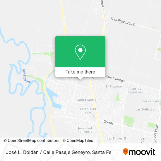 José L. Doldán / Calle Pasaje Geneyro map