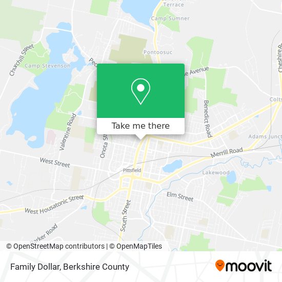 Family Dollar map