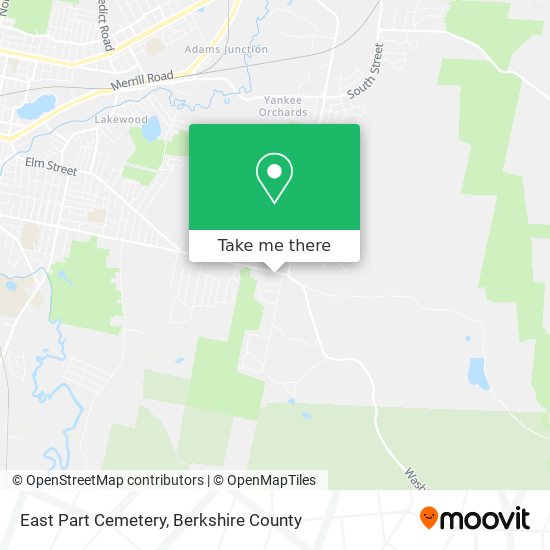 Mapa de East Part Cemetery