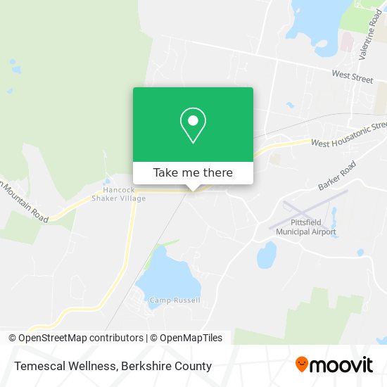 Mapa de Temescal Wellness