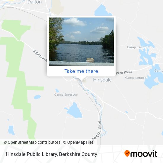 Mapa de Hinsdale Public Library