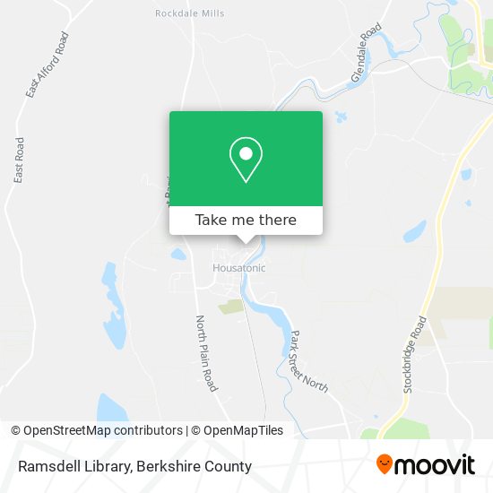 Ramsdell Library map