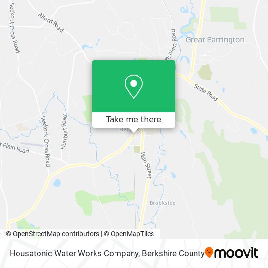 Housatonic Water Works Company map